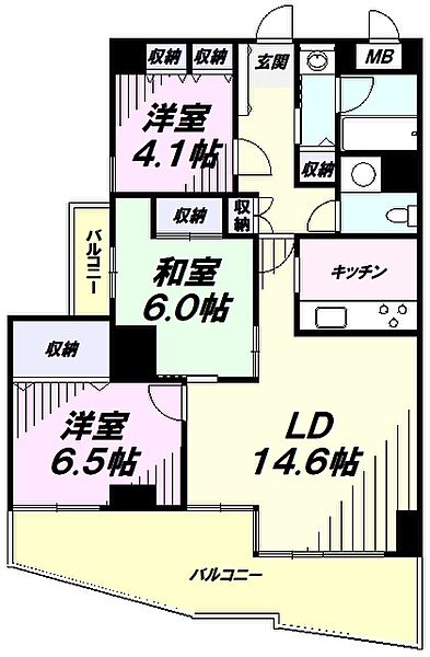 同じ建物の物件間取り写真 - ID:213100743353