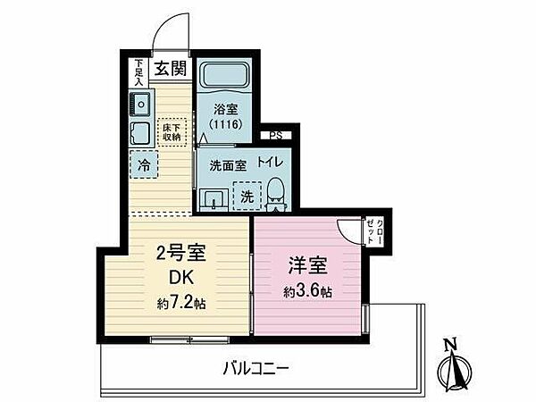 画像2:間取図