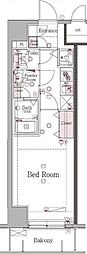 AspiratiTSURUMI 1Kの間取図画像
