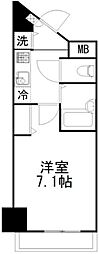 ガラ・ステージ神田 1Kの間取図画像