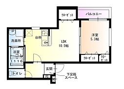 フジパレス百舌鳥八幡V番館 1階