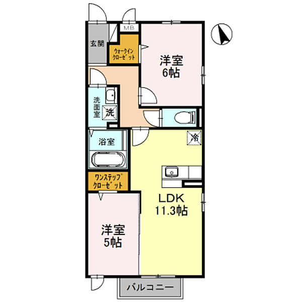 画像2:間取図