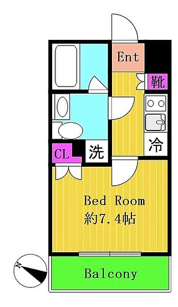 同じ建物の物件間取り写真 - ID:214055992804