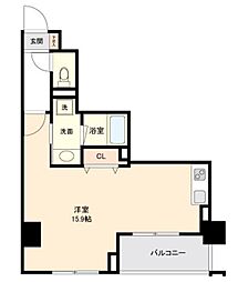 Primal板橋本町 ワンルームの間取図画像