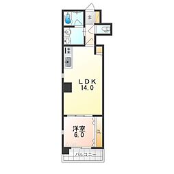 Broad阿倍野阪南町Residence 7階