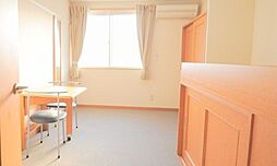 レオパレスApple 2階1Kのリビング/ダイニング