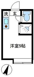 アーバンプレイス阿佐ヶ谷 ワンルームの間取図画像