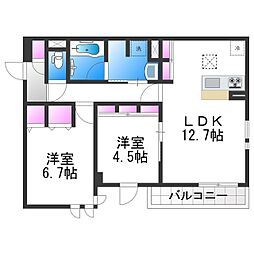 Clashist上住吉 3階
