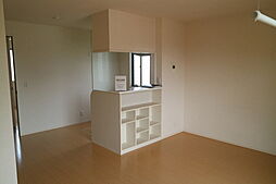 D-room秋月　B棟 1階2LDKのリビング/ダイニング