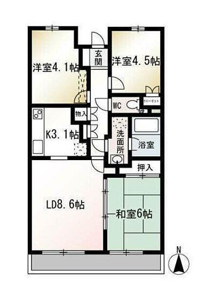 画像2:間取図