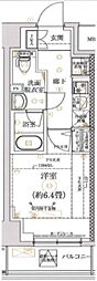 MIND川口 1Kの間取図画像