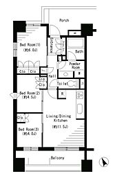 間取図画像 3LDK