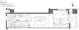ZOOM大塚 1LDKの間取図画像
