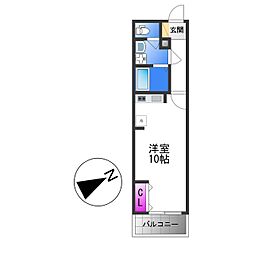 間取図画像 ワンルーム