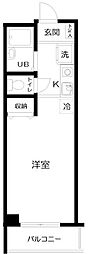 サンシティー要町 ワンルームの間取図画像