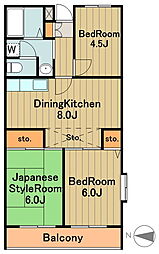 エミネール永山 3LDKの間取図画像
