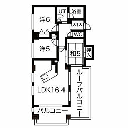 GROOVE神戸レジデンス 3LDKの間取図画像