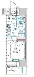 GENOVIA草加 1Kの間取図画像