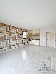 JR阪和線 下松駅 徒歩8分の賃貸アパート 1階2LDKのリビング/ダイニング