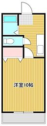 メゾンアムール 1Kの間取図画像