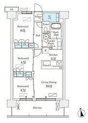 スカイグランデ津田沼 2階
