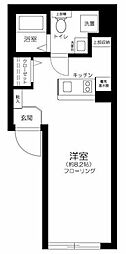 RuygoOshiage ワンルームの間取図画像