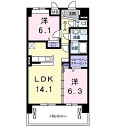 グランツ・フィオーレ 4階