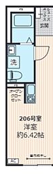Realiser ワンルームの間取図画像
