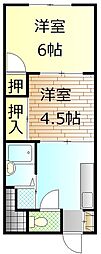 コーポプランタン 2階/-