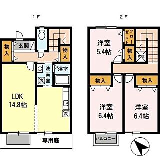 間取り：227103114365