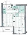 パークウェル神楽坂1階8.5万円