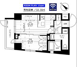 ステージグランデ千歳烏山アジールコート 1LDKの間取図画像