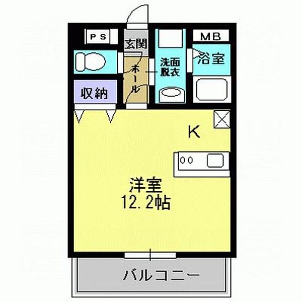 Ｎｅｗ　Ｐｒｏｓｐｅｒ　Ｔｏｗｎ　萬福 507｜鹿児島県鹿児島市新栄町(賃貸マンション1R・5階・31.58㎡)の写真 その2