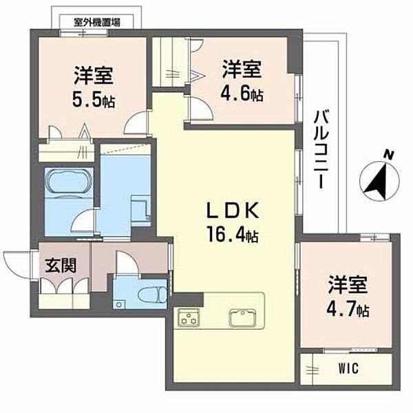 同じ建物の物件間取り写真 - ID:243006632485