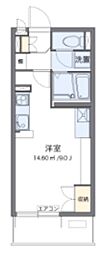 MIRANDAクレール西八王子 ワンルームの間取図画像