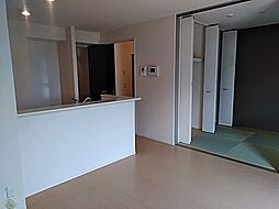 大阪モノレール本線 少路駅 徒歩12分の賃貸アパート 1階2LDKのリビング/ダイニング