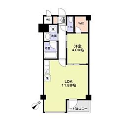 ＰＥＡＲ　ＰＡＲＫ4 2階1LDKの間取り