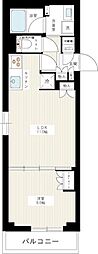 ハーモニーレジデンスクロスゲート 1LDKの間取図画像