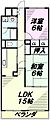 エランドールけやき3階10.8万円