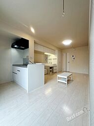 ミランダヴェルデ 203 2階ワンルームのリビング/ダイニング