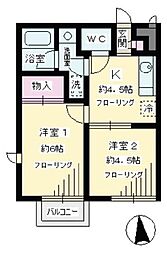 クレール桜ヶ丘 1階