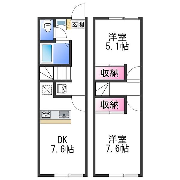 画像2:間取図