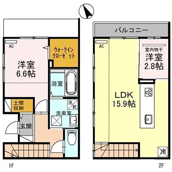 画像2:間取図