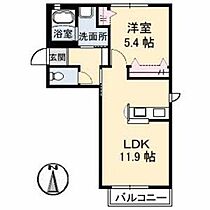 トリニティコート　Ａ棟 A0201 ｜ 岡山県倉敷市西中新田259-4（賃貸アパート1LDK・2階・42.17㎡） その2