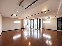 六本木ヒルズレジデンスＢ棟 9階3LDKのリビング/ダイニング