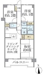 エマーレ保谷 3LDKの間取図画像
