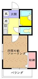 間取図画像 1K