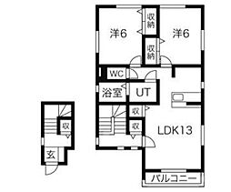 アムール　Ｂ 2階
