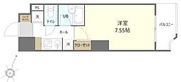 HOPECITY秋葉原 1Kの間取図画像