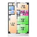 クリンピアフジ4階4.5万円